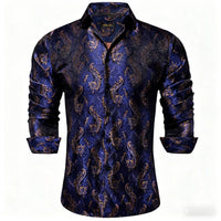 Stylish Lapel, Loose-fitting Casual Sports Button-up Shirt For Men