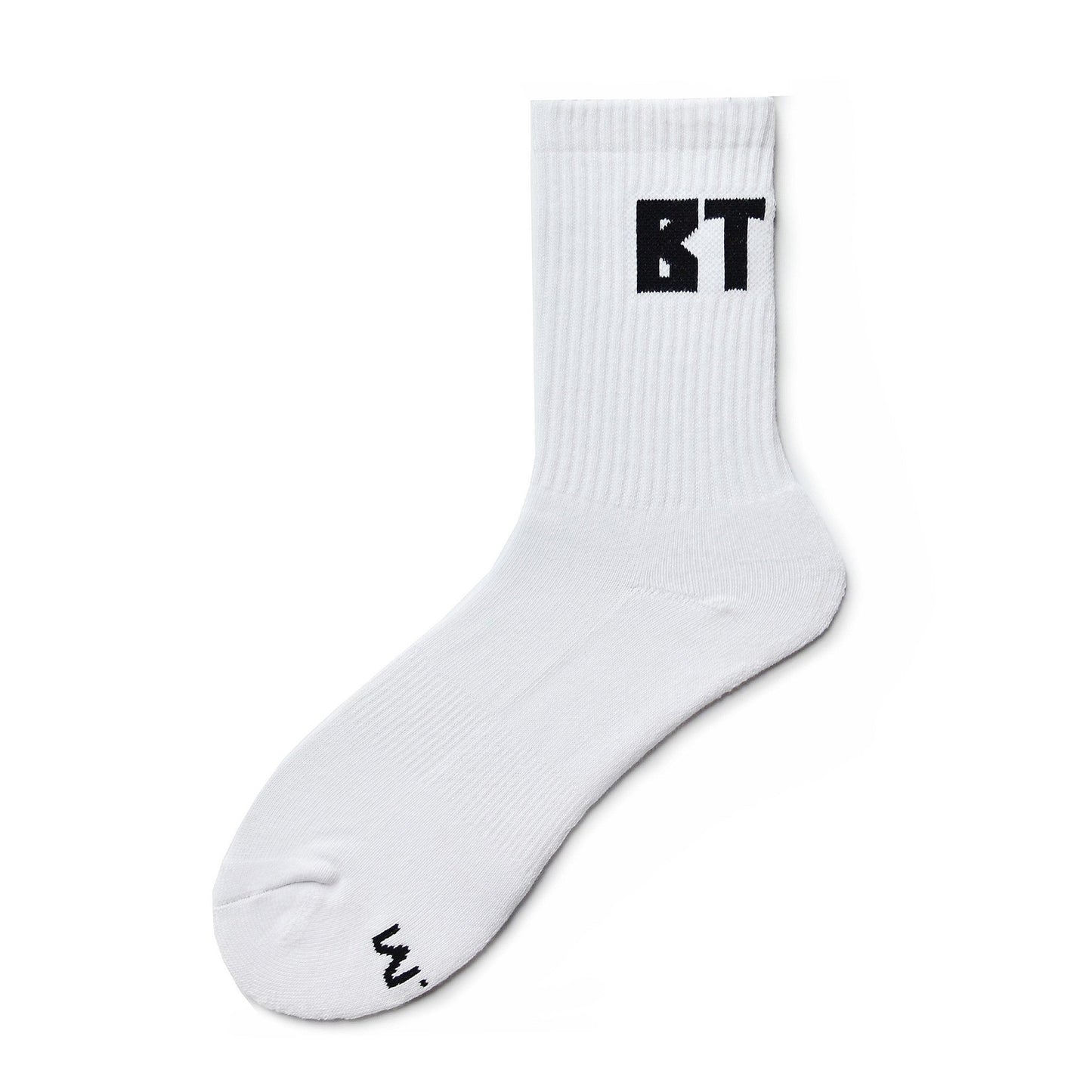 Sports and fitness socks with high top Terry bottom null