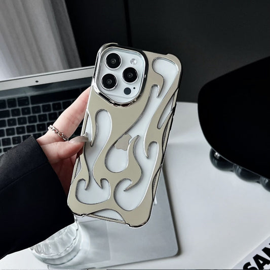 Electroplated Hollow Heat Dissipation Phone Case null