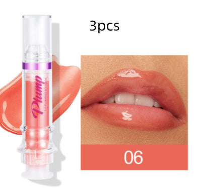 New Tube Lip Rich Lip Color Slightly Spicy Lip Honey Lip Glass Mirror Face Lip Mirror Liquid Lipstick null