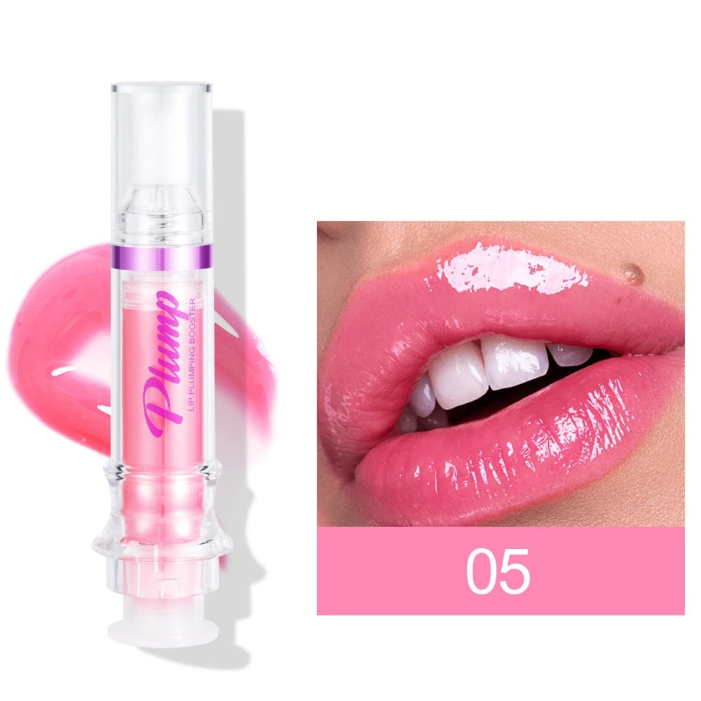 New Tube Lip Rich Lip Color Slightly Spicy Lip Honey Lip Glass Mirror Face Lip Mirror Liquid Lipstick null