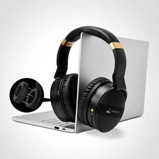 Noise Canceling Headphones Computer Mobile Bass Gaming Wireless Headphones null