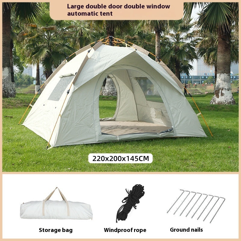 Outdoor Portable Folding Automatic Camping Tent null