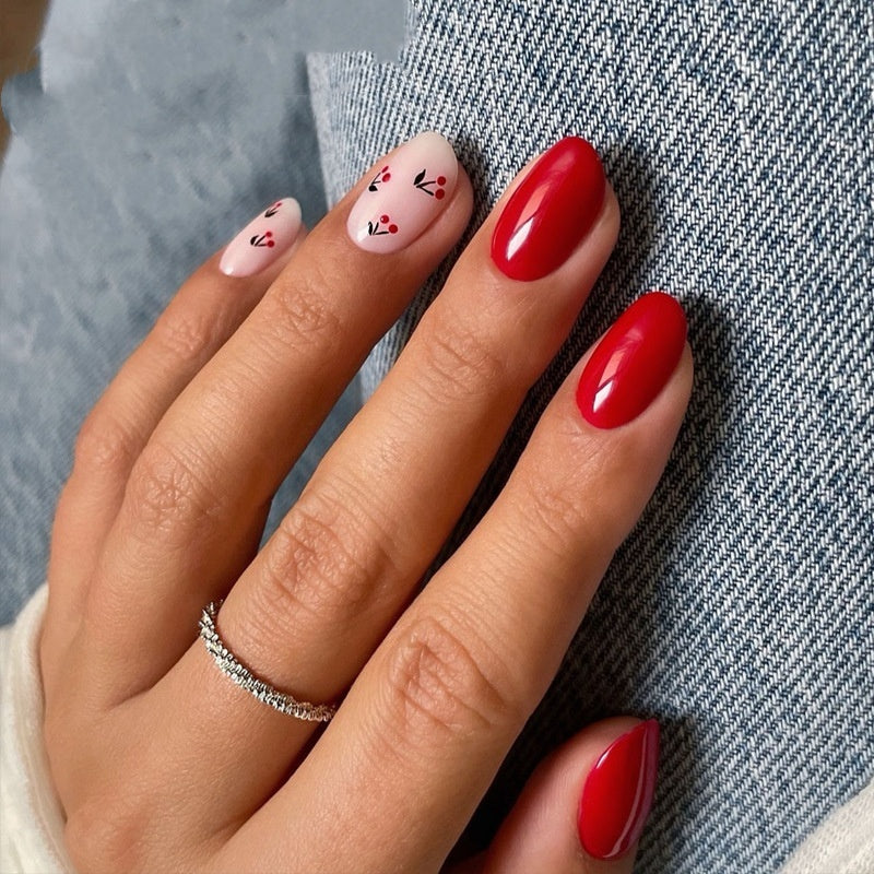 Nail Tip Finished Wearable Short Square