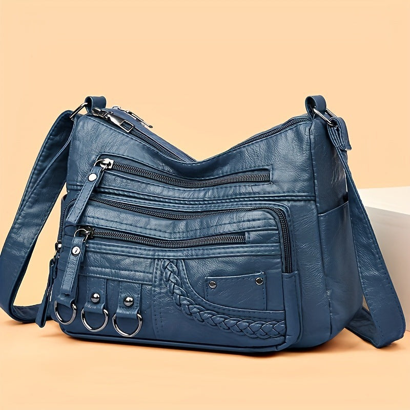 Women's Fashion Casual Soft Leather Bag null