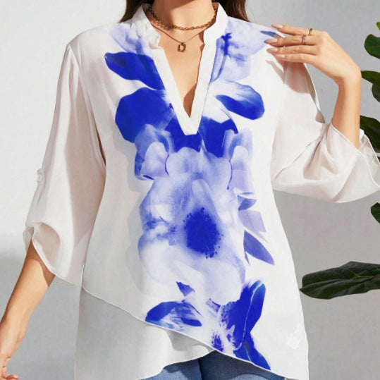 Women's Clothing Loose Shirt Elegant Fashion Design null