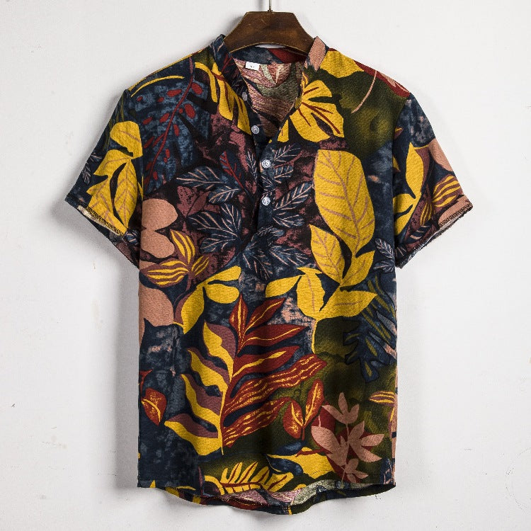 Men's Bamboo And Linen Shirt