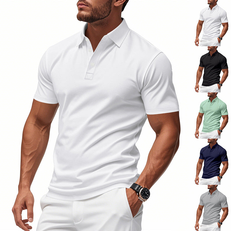 Men's And Women's Golf Casual Business Short Sleeve