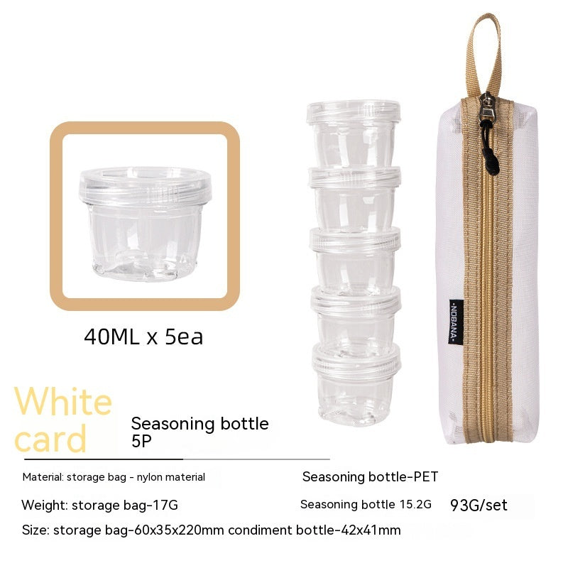 Outdoor Splicing Seasoning Bottle Set null