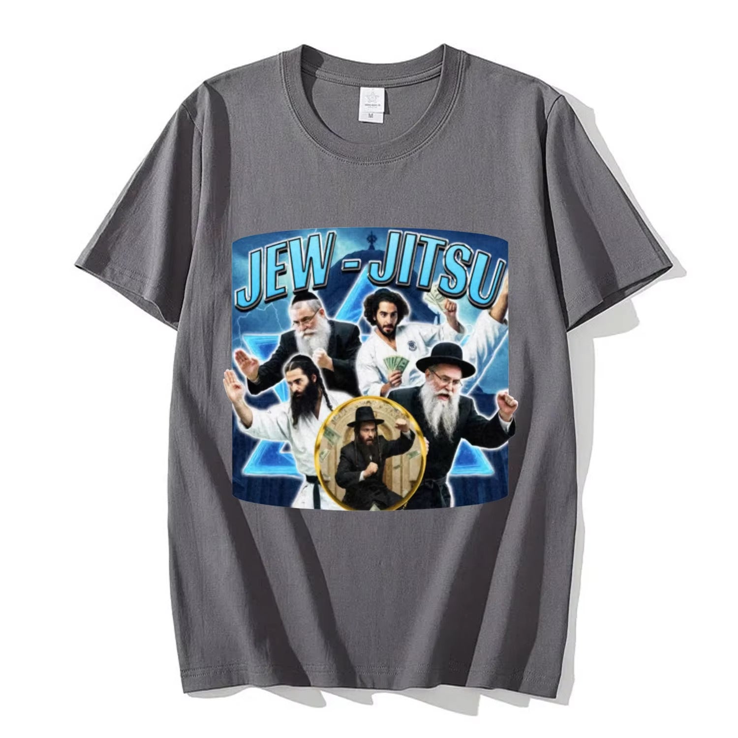 Retro Oversized T-shirt Casual Printing Short Sleeve