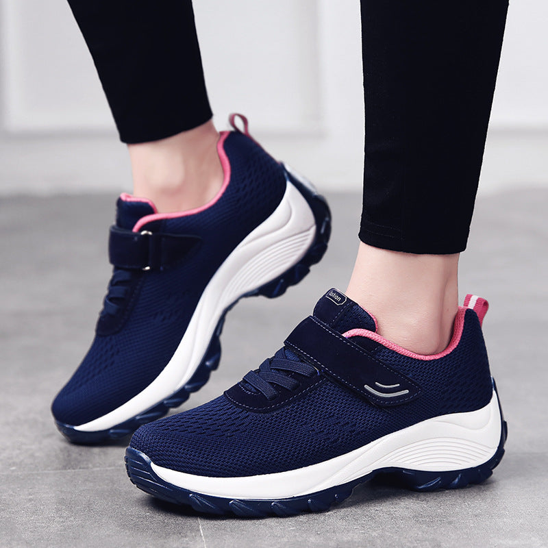 Running Shoes, Outdoor Key-step Sports Shoes, Thick-soled Height-increasing Shoes null