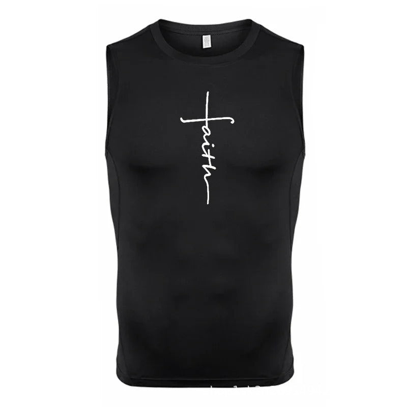 Fashion Men's Summer Breathable Training Sports Vest