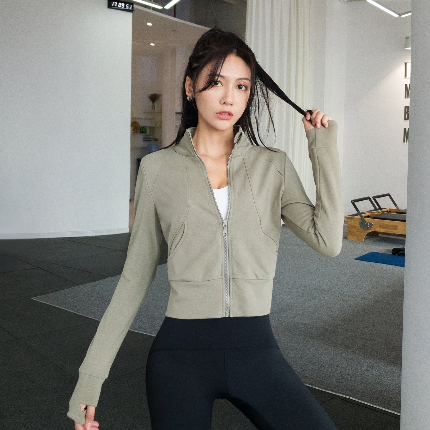 Fitness Wear Autumn And Winter Sports Coat For Women Running null