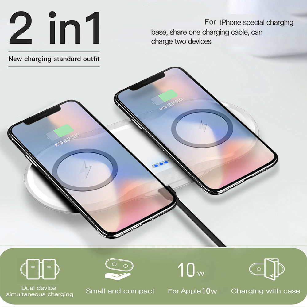 Wireless Charger Dual Mobile Phone Charger null