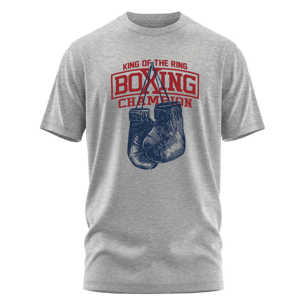 Boxing Printed T-shirt For Men And Women