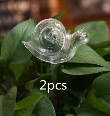 Glass Automatic Self Watering Bird Watering Cans Flowers Plant Decorative Clear Glass Watering Device Houseplant null