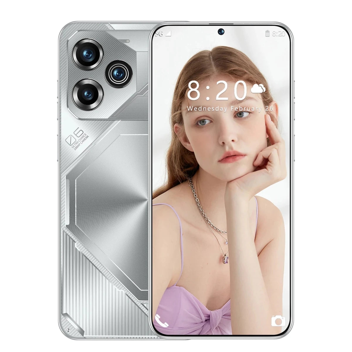 7.3Inch 16GB+1TB Original Pova 6 Pro 8000 MAh Phone Android 13.0 Mobile Phone 5G Smartphone Silver 7.3Inch 16GB+1TB Original Pova 6 Pro 8000 MAh Phone Android 13.0 Mobile Phone 5G Smartphone - shop_name