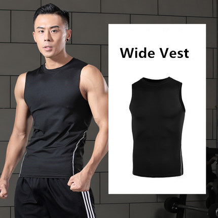 Gym short-sleeved men's loose and quick-drying clothes null