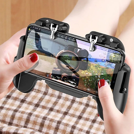 Compatible with Apple, New Arrive Wireless Gamepad Telescopic Controller iOS Android Phone Gaming Trigger with fan null