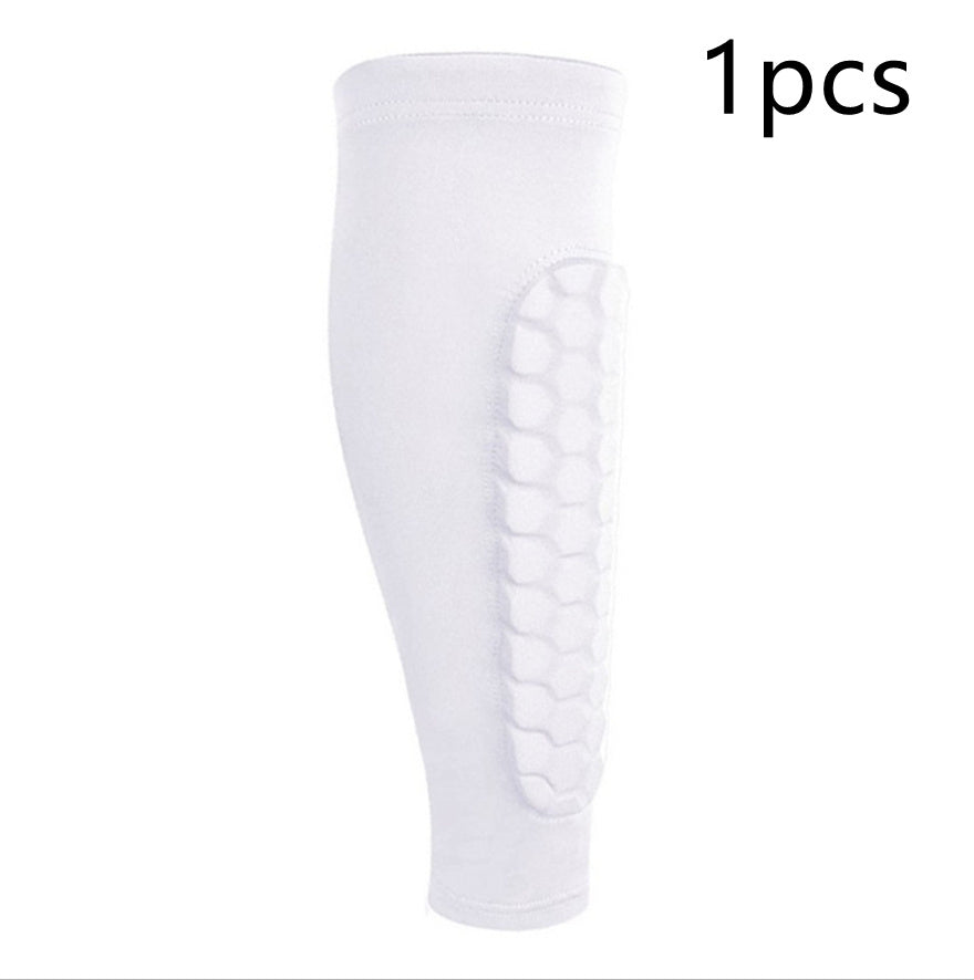 Honeycomb Shank Protection Foot Sock Men's Anti-collision Non-slip null