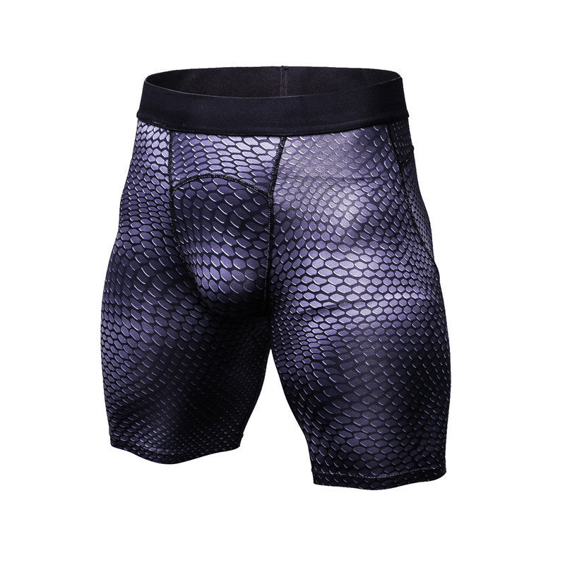 Men's Compression Muscle Gym Shorts null