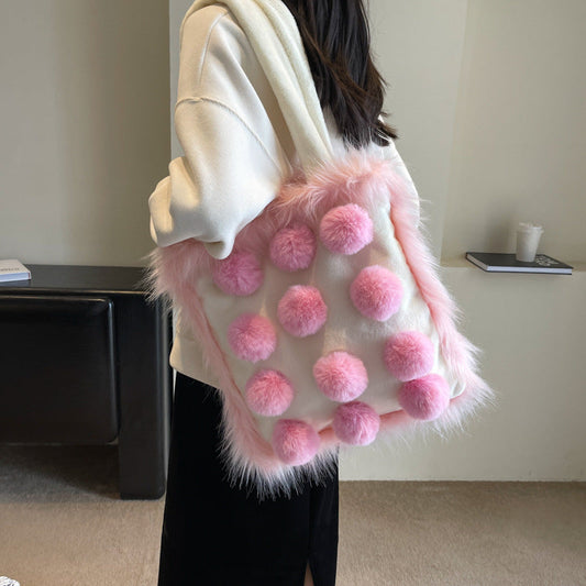 Cute Fashion Plush Bag Women null