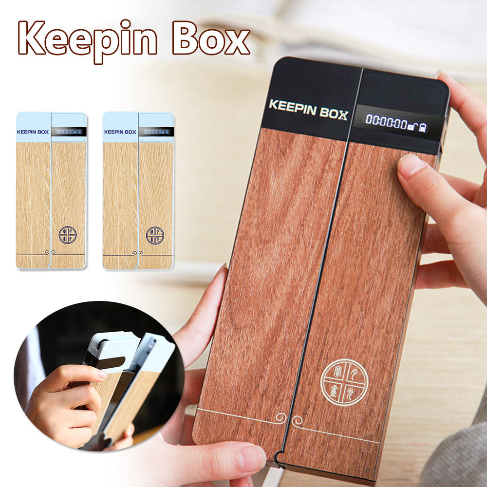 Self Discipline Phone Lock Portable Mobile Phone Lock Box Timer Smartphone Locking Case Safe Timed Lockbox Self-Discipline Keepin Box Limit Cell Phones Use null