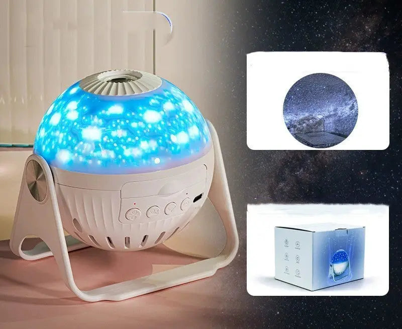 Galaxy Projector Starry Sky Projection Bedroom Bedside Decoration Night Light null