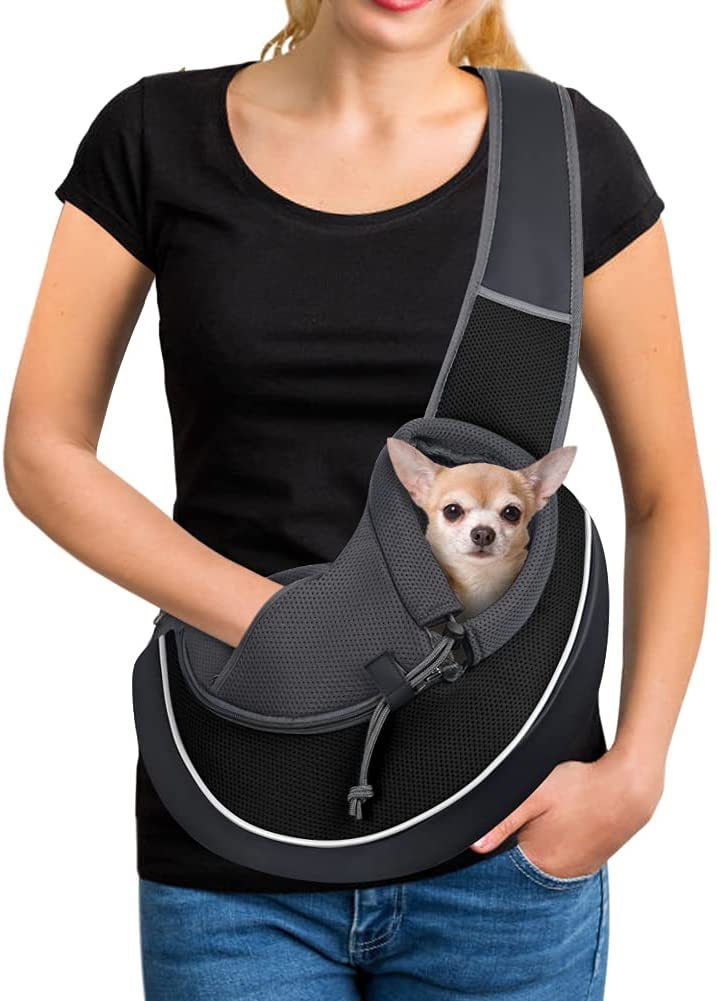 Carrying Pets Bag Women Outdoor Portable Crossbody Bag For Dogs Cats Pet Products null