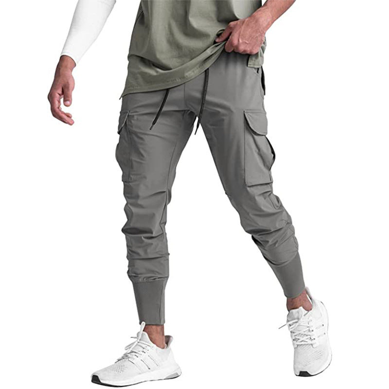 Men's Sports And Leisure Pants Fitness New Thin Design null