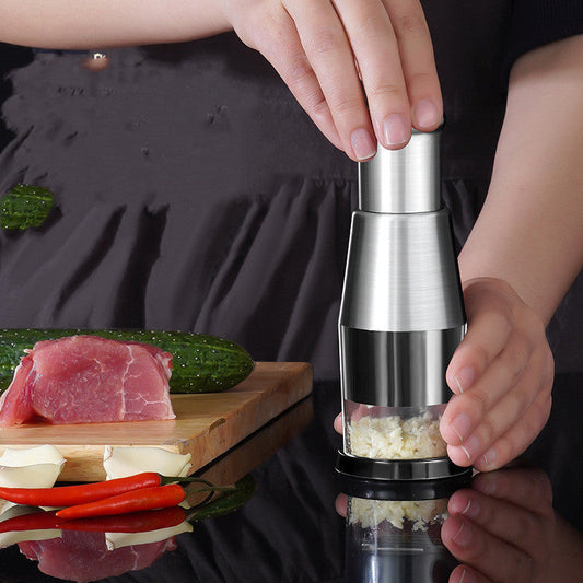 Garlic Crusher Onion Chopper Multipeler Vegetables Chopper Manual Garlic Press Machine Garlic Squeezer Kitchen Gadget null