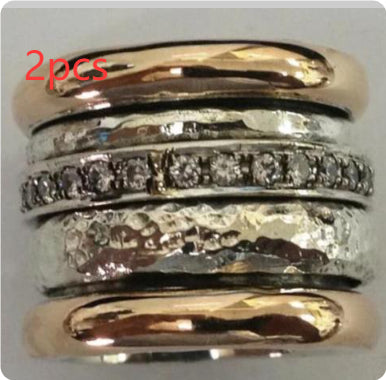 Retro Simple And Exaggerated Unique Women Ring