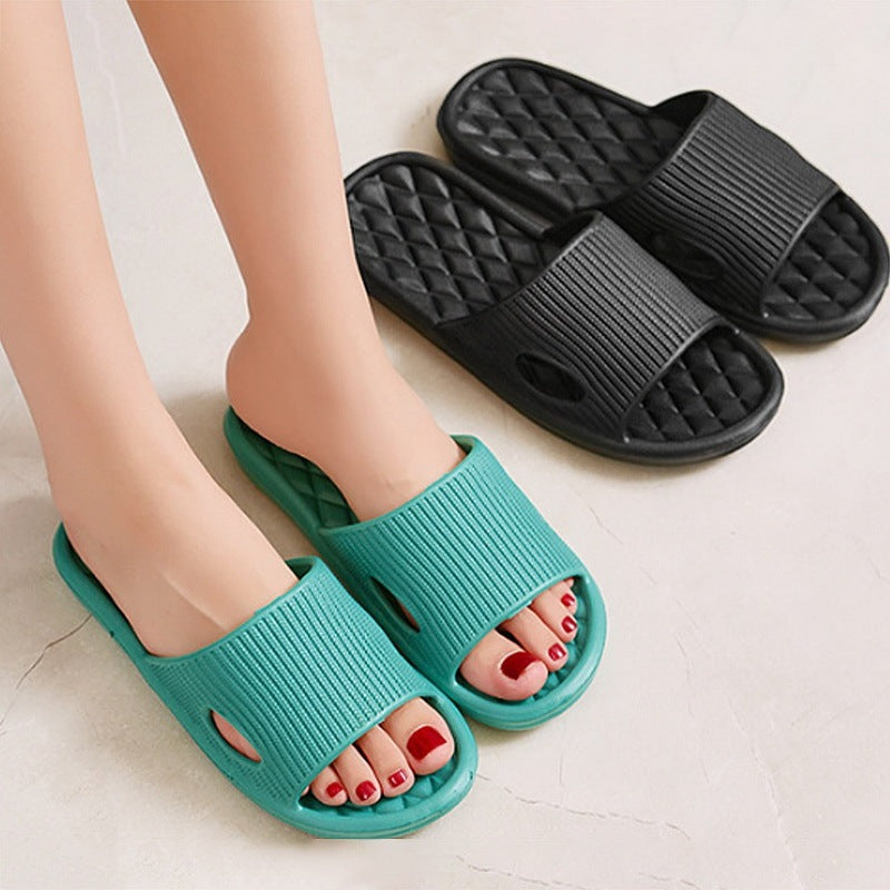 Soft Slippers Bathroom Slippers EVA Non-slip Home Shoes Garden Slides null