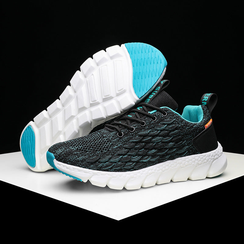 Men's Casual Sports Flying Knit Single Shoes null