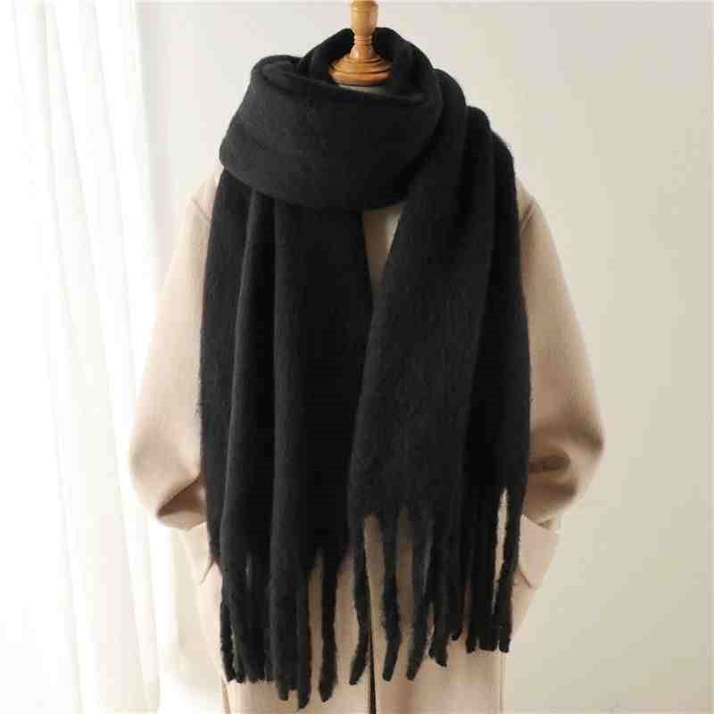 Women's Winter Scarves Cashmere Keep Warm null