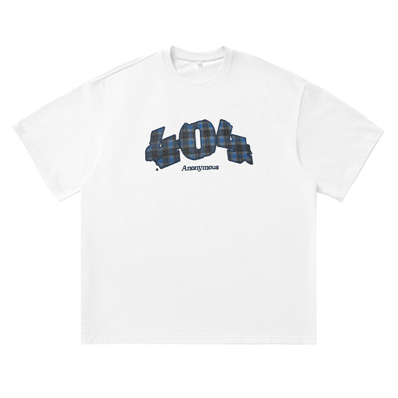 Plaid Digital Printing Short Sleeve Summer New