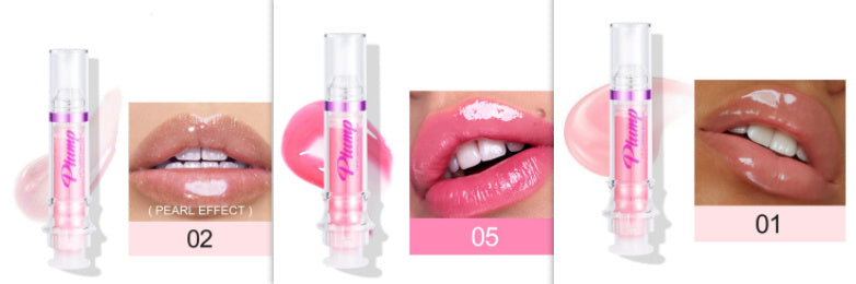 New Tube Lip Rich Lip Color Slightly Spicy Lip Honey Lip Glass Mirror Face Lip Mirror Liquid Lipstick null