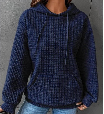 Women's Loose Casual Solid Color Long-sleeved Sweater null