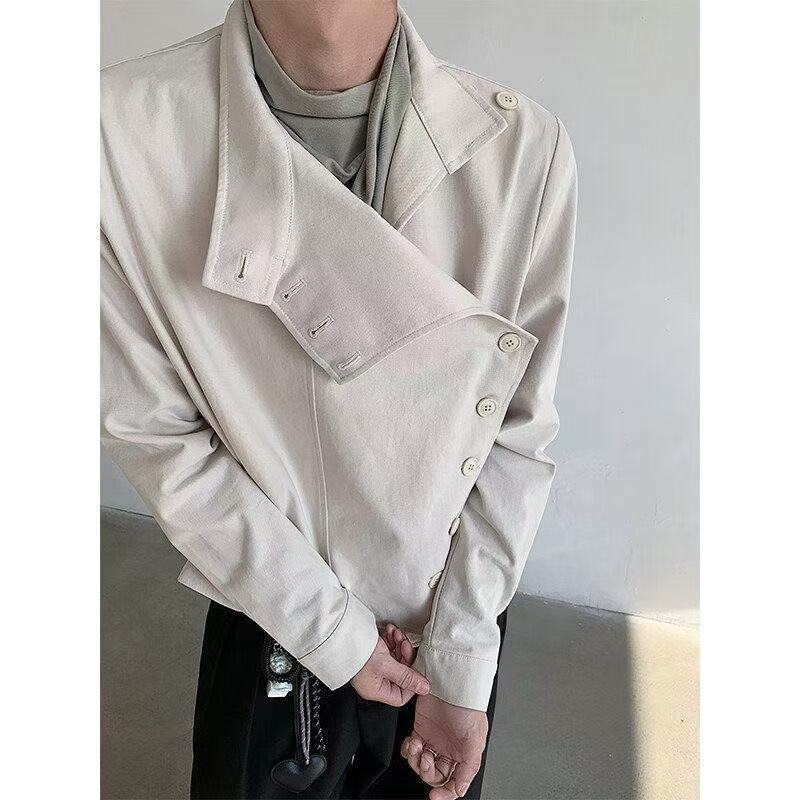 Solid Color Minimalist Style Casual Versatile Jacket