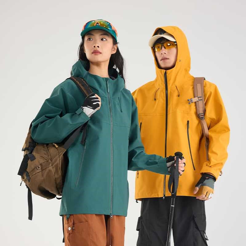Outdoor Windproof And Waterproof Hardshell Jacket For Sports