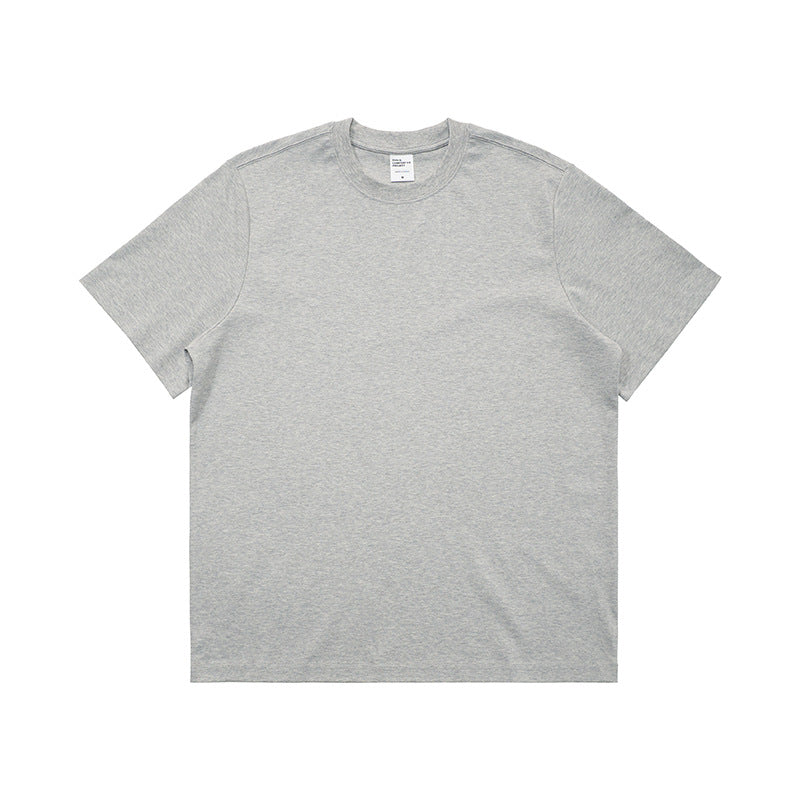 Light Luxury Long-staple Cotton Solid Color T-shirt