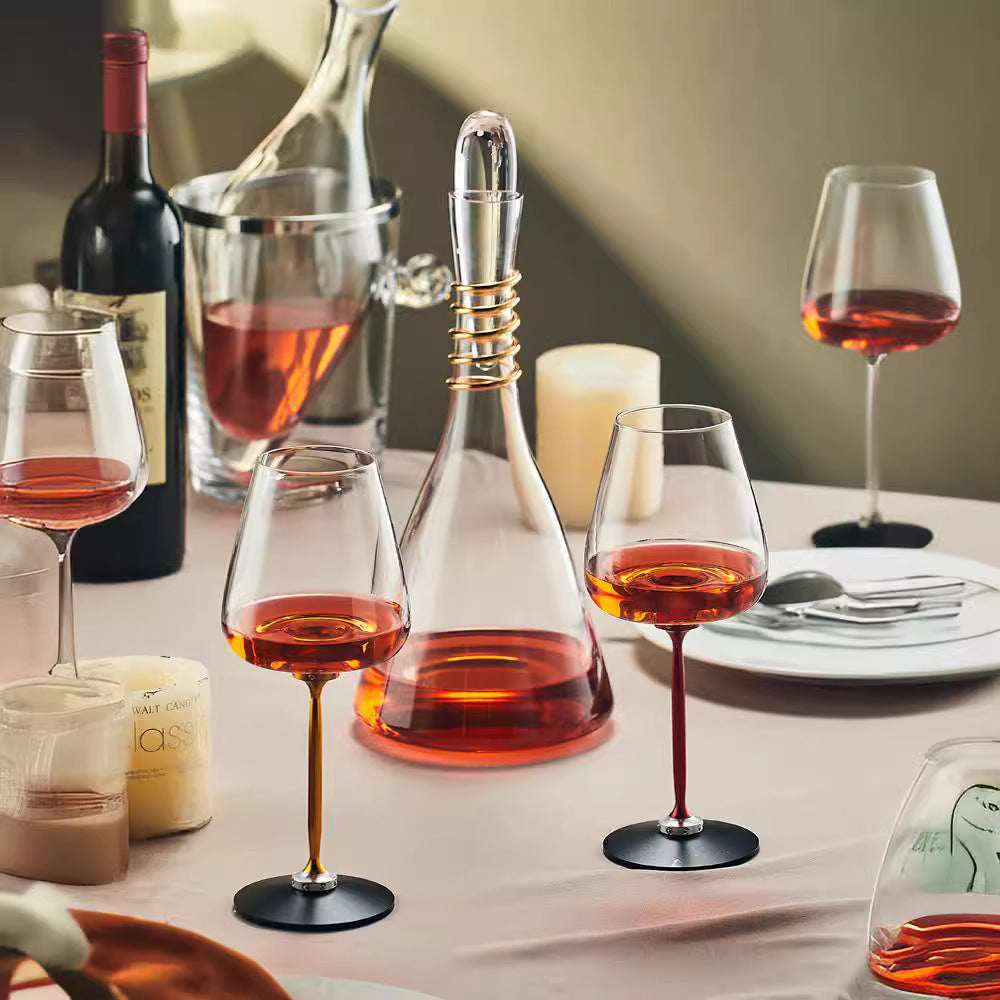 Fancy Decanter Cup Creative Rotational Goblets Wine Glass Household Kitchen Gadgets null