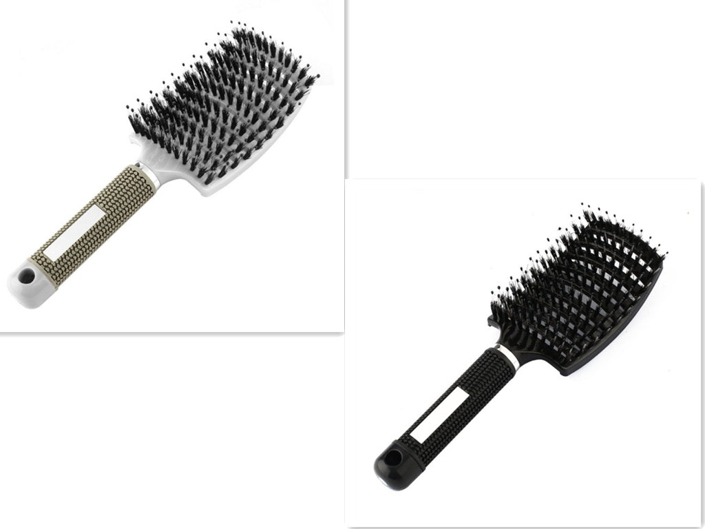 Hairbrush Anti Klit Brushy Haarborstel Women Detangler Hair Brush Bristle Nylon Scalp Massage  Teaser Hair Brush Comb null