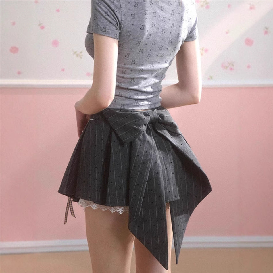 Saia feminina com design elegante e minimalista