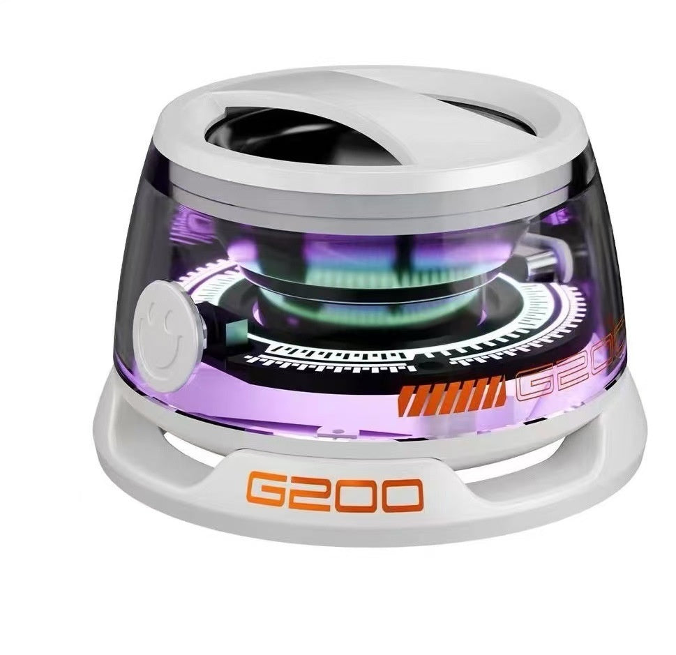 Portable Bluetooth Speaker G200 RGB Lighting Speaker BT5.3 Mini Sound Box 7 Hours Playback Magnetic Phone Holder null