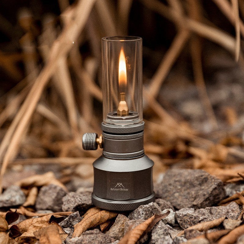 Gas Lamp Outdoor Camping Lighting Candlestick Candle Light null