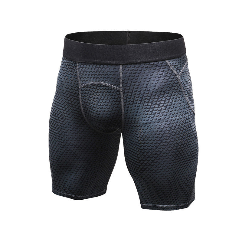 Men's Compression Muscle Gym Shorts null