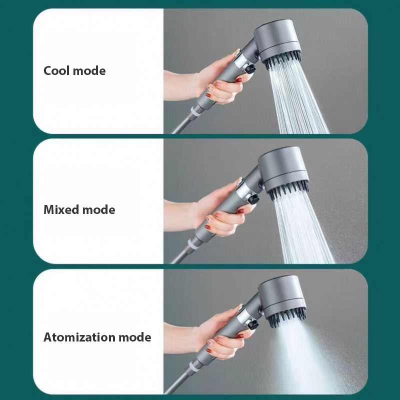 3 Modes Shower Head High Pressure Showerhead Portable Filter Rainfall Faucet Tap Bathroom Bath Home Innovative Accessories null