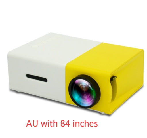 Portable Projector 3D Hd Led Home Theater Cinema HDMI-compatible Usb Audio Projector Yg300 Mini Projector null