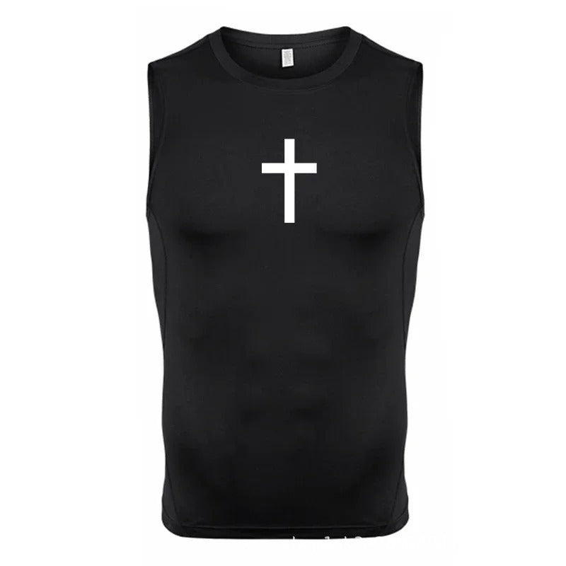 Fashion Men's Summer Breathable Training Sports Vest